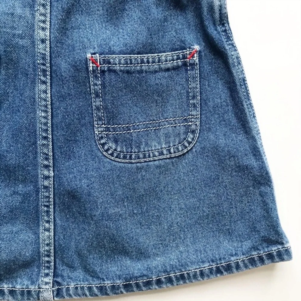 Vintage Ralph Lauren logo denim dress L(12-18m)